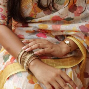 Onion Pink Banarasi Silk